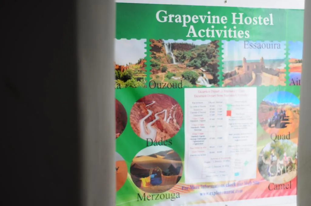 مراكش Backpackers Grapevine Hostel