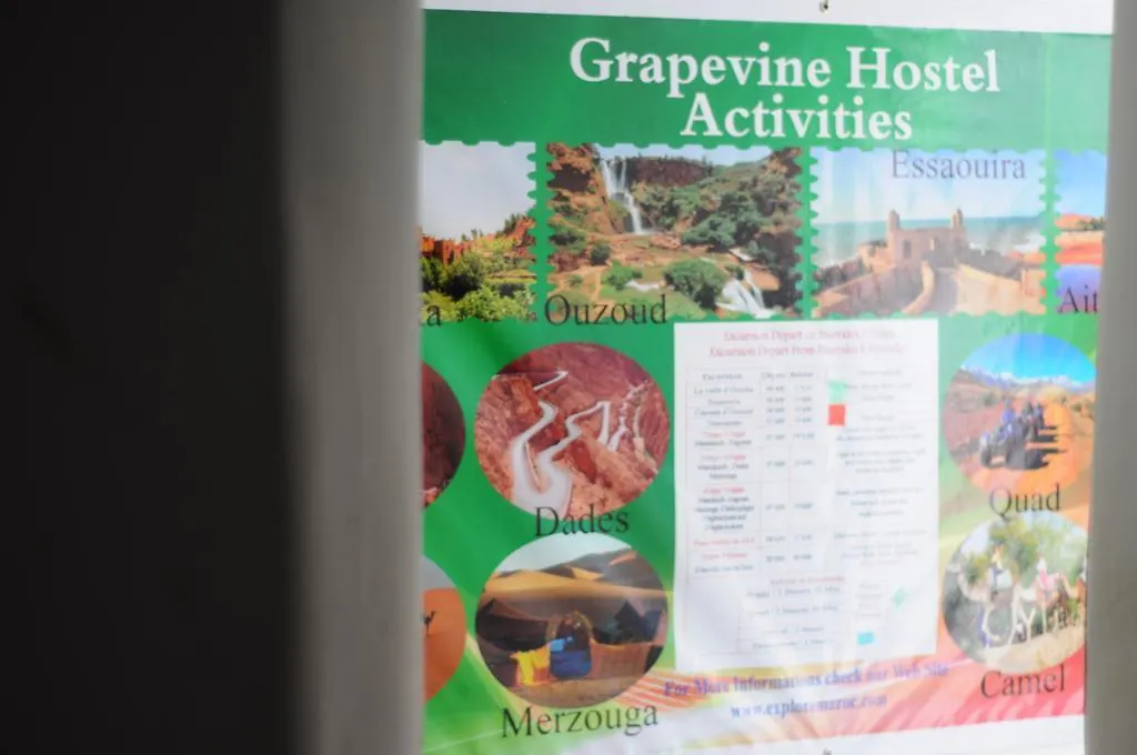 Backpackers Grapevine Hostel 마라케시